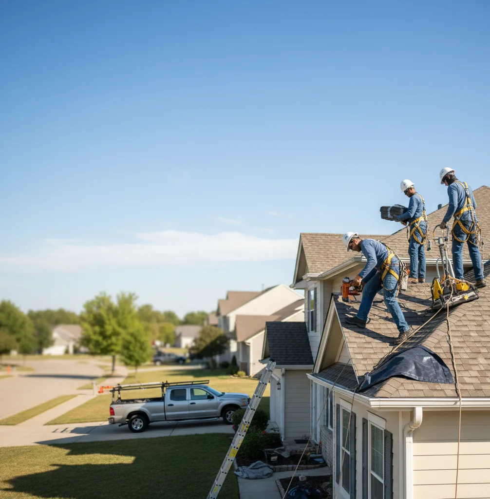 Roof Repair in Lyle